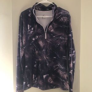 Nike Running Quarter Zip Shirt Dri-Fit